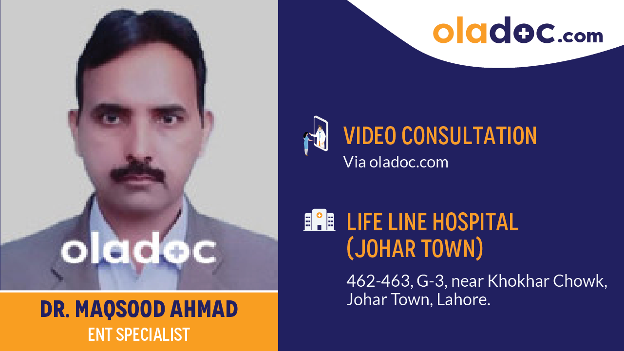 Practice locations of Dr.Maqsood Ahmad